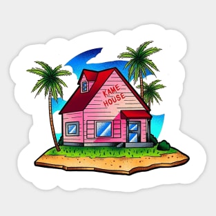 kame house Sticker